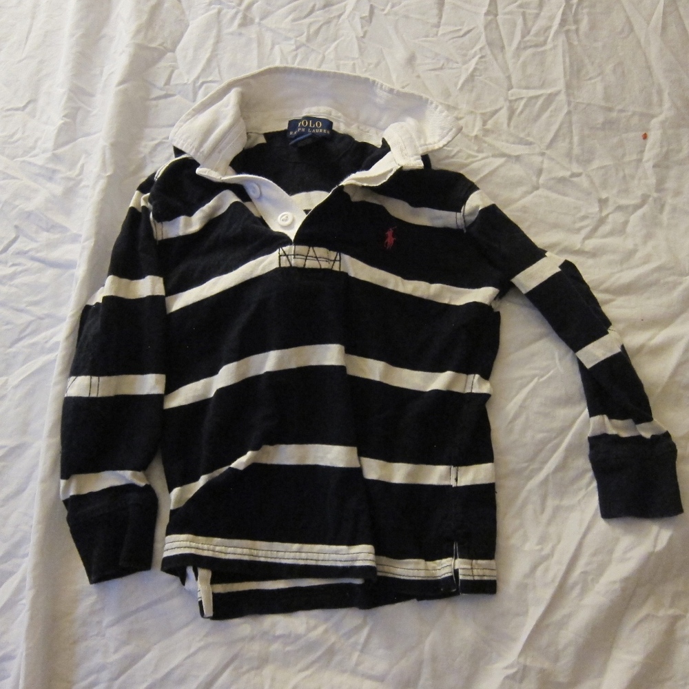 Polo Ralph Lauren Kids Long Sleeve Polo Shirt Hood